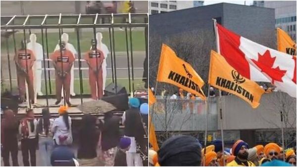 முட்டிக்கொண்டு நிற்கும் இந்தியா-கனடா பஞ்சாயத்து.. கொளுத்தி போடும் காலிஸ்தான் ஆதரவாளர்கள்!