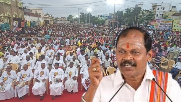 அக்னி சட்டியில் சிலுவையை வைக்க சதி! கிறிஸ்தவ வன்னியர்களுக்கு இட ஒதுக்கீடு! அர்ஜுன் சம்பத் அட்டாக்!