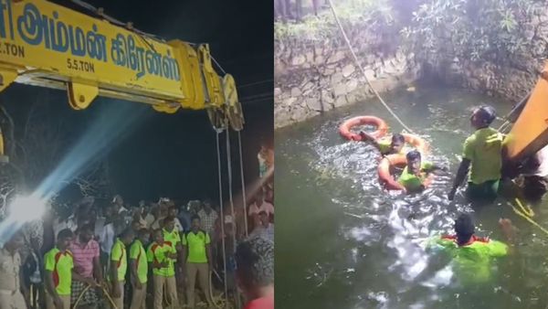 சாத்தான்குளம் அருகே கிணற்றுக்குள் பாய்ந்த கார்.. 4 சடலங்கள் மீட்பு.. குழந்தையை தேடும் பணி தீவிரம்