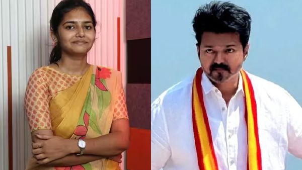 விஜய் சார்.. இது அரசியல் நடுநிலையா? பாஜகவின் பின்னணி விளம்பரமா? - வைஷ்ணவி சரமாரி அட்டாக்!