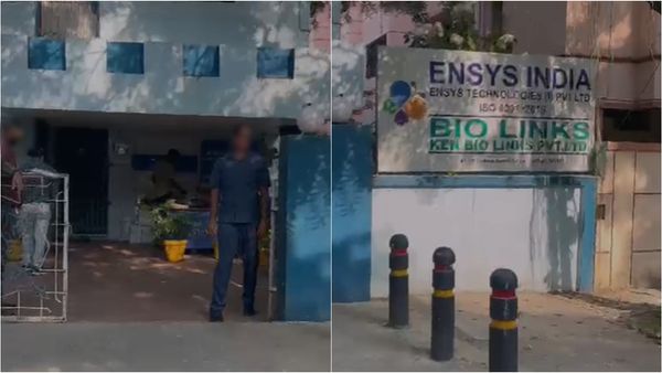 அமலாக்கத்துறை சோதனை செய்யும் கட்டிடத்தை பாருங்க.. சாதாரண இடம்..  ஆனால் தமிழ்நாட்டின்  பெரிய புள்ளி?