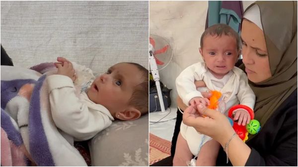 இதயத்தில் ஓட்டை.. ஜோர்டானில் சிகிச்சை முடித்து காசாவுக்கு திருப்பி அனுப்பப்பட்ட 7 மாத குழந்தை!