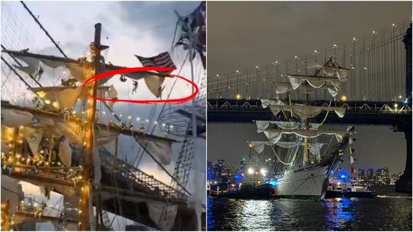 கப்பல் தரையைதான் தட்டும்.. இதென்ன பாலத்தை தட்டுது? விபத்து எப்படியெல்லாம் நடக்குதுன்னு பாருங்க