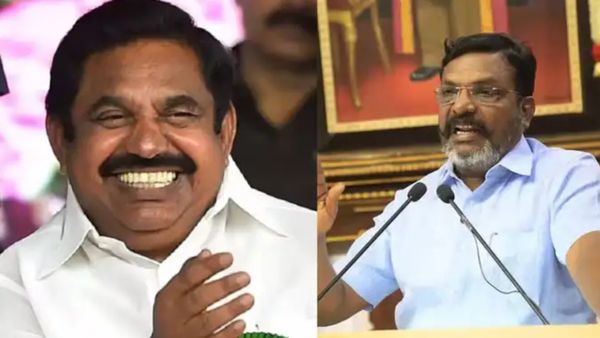 பாஜகவோடு திமுக சேராது என்பது எடப்பாடிக்கு நல்லாவே தெரியும்.. ஆனாலும் ஏன் பதட்டம்? திருமா பாய்ச்சல்!