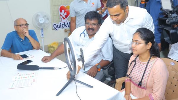 ஊசி தேவையில்லை.. சில நொடிகளில் ரத்த பரிசோதனை முடிவுகளை பார்க்கலாம்.. இந்தியாவிலேயே முதல் AI கருவி!