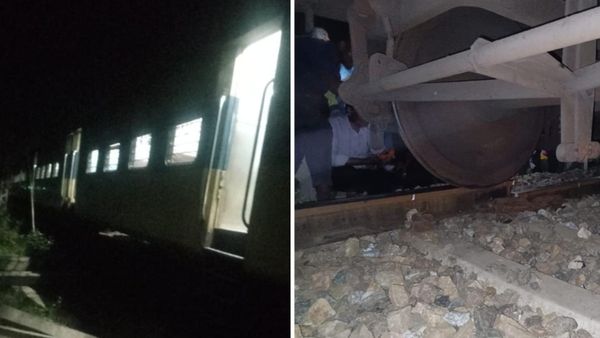 சென்னை - காட்பாடி ரயில் அரக்கோணம் அருகே தடம் புரண்டு விபத்து! ரயில் சேவை கடும் பாதிப்பு!