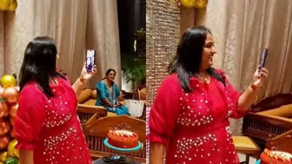 எங்க வீட்டில் விசேஷம்! மகள் வீடியோ காலில் சொன்ன விஷயம்.. குழந்தை போல துள்ளி குதித்த நடிகை ராதா