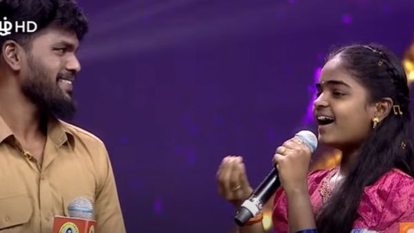 சரிகமப செந்தமிழன் எங்க அண்ணன் தான்.. இன்ப அதிர்ச்சி கொடுத்த யோகஸ்ரீ.. இணைந்து ஒலித்த மயக்கும் குரல்