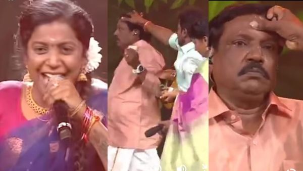 “அங்கே இடி முழங்குது” தேவகோட்டை அபிராமி பாட.. ஆக்ரோஷமான நடுவர்.. நடுங்கி போன போட்டியாளர்கள்