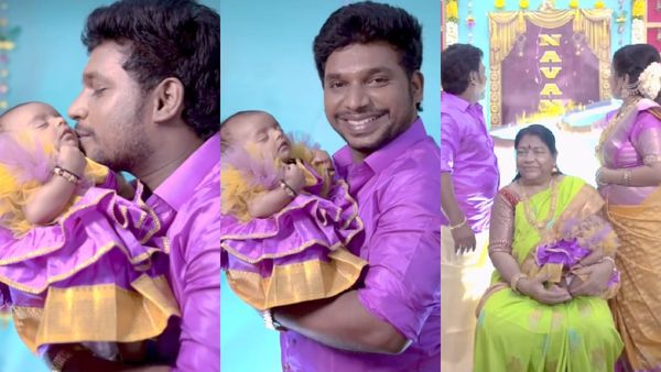 குழந்தைக்கு அழகான தமிழ் பெயர் சூட்டிய நாஞ்சில் விஜயன்.. அதுவும் இப்படி ஒரு சென்டிமென்ட்டா? குவியும் வாழ்த்து 