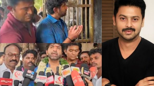 திருவண்ணாமலையாரிடம் கையேந்தி நின்ற அருண் விஜய்.. ஸ்ரீகாந்த் பற்றி சொன்ன வார்த்தை, தனுஷ் பற்றி வியப்பு