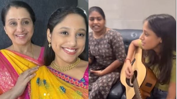 தேவயானி போல அதே எளிமை.. சரிகமப செட்டில் மகள் இனியா செய்த செயல்.. வியக்க வைக்கும் வீடியோ