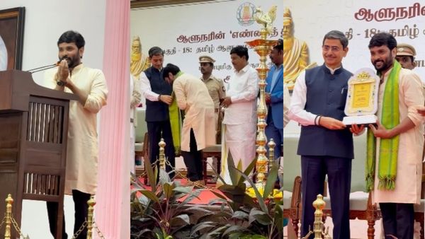 கவிஞர் சினேகன் வாங்கிய விருது.. மனைவி போட்ட எமோஷனல் போஸ்ட்.. பதிவில் சொன்ன வார்த்தை.. சூப்பர்!