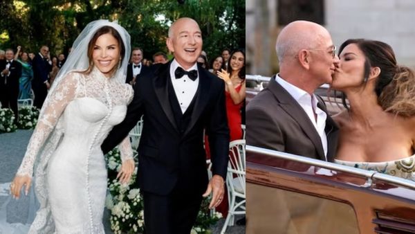 அமேசான் நிறுவனர் ஜெஃப் பெசோஸ் 2வது திருமணம்.. காதலியை கரம் பிடித்தார்.. செலவு மட்டும் இவ்வளவா?