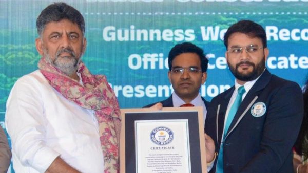 பெங்களூர் குடிநீர் வாரியம் உலக சாதனை! பின்னணியில் தமிழ் ஐஏஎஸ் அதிகாரி! பாராட்டிய துணை முதல்வர்