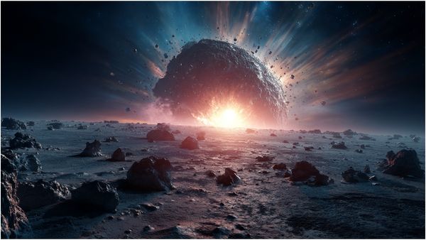 நிலவில் மோதும் விண்கல்.. பூமியின் செயற்கை கோள்களுக்கு காத்திருக்கும் ஆபத்து! விஞ்ஞானிகள் எச்சரிக்கை