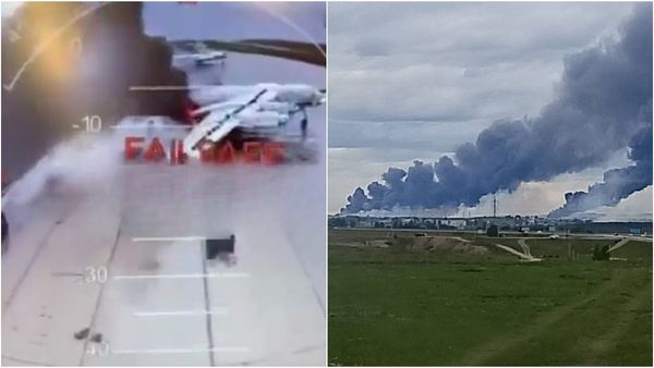 ரஷ்யா கனவிலும் எதிர்பார்க்காத பதிலடி.. விமானப்படை தளத்தை ட்ரோன்கள் மூலம் நொறுக்கியது உக்ரைன்