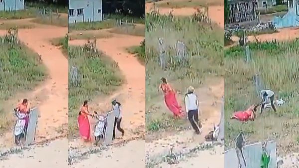 நெஞ்சே பதறுதே! பட்டப்பகலில் தனியாக சென்ற பெண்ணை தரதரவென இழுத்து! கொடூரம்.. ஷாக் சிசிடிவி வீடியோ