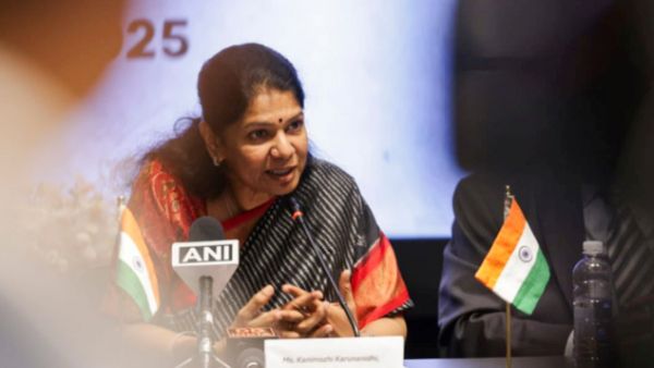 இந்தியாவின் தேசிய மொழி எது? ஸ்பெயினில் கனிமொழியை சீண்டிய நபர்.. யார் அது? பின்னணி இதுதான்