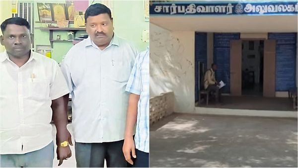 கள்ளக்குறிச்சி பெண் சார் பதிவாளரை அறையில் பூட்டி பத்திரப்பதிவு.. அதிமுக பிரமுகர் உள்பட 6 பேர் கைது