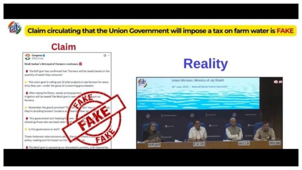 நிலத்தடி நீருக்கு வரி இல்லை.. விவசாயிகளிடையே குழப்பத்தை ஏற்படுத்தாதீர்கள் - மத்திய அரசு திட்டவட்டம்