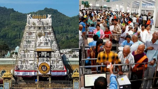 சோம வாரத்தில்! துவாதசி திதியில்! திருப்பதி ஏழுமலையான் கோயிலில் இலவச தரிசனத்திற்கு இத்தனை கூட்டமா?