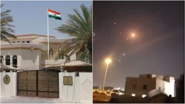 வெளியே போகவே வேண்டாம்.! கத்தாரில் சரமாரியாக பாய்ந்த ஏவுகணைகள்.. அடுத்த நொடி இந்திய தூதரகம் வார்னிங்