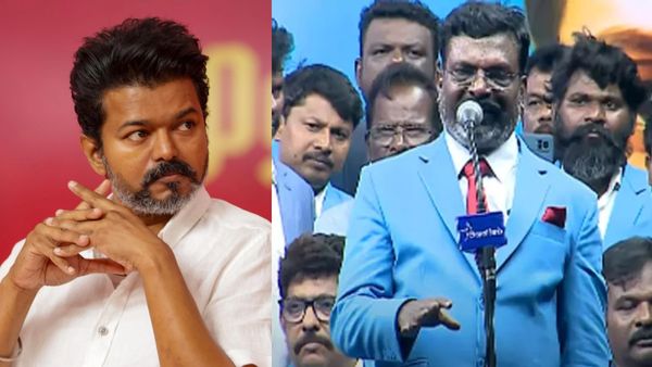 சினிமா புகழுடன் ஹீரோ வேஷத்துடன் வந்துள்ளனர்.. அலர்ட்டா இருக்கணும்.. விஜய்யை தனியாக இடித்த திருமாவளவன்