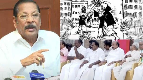 அண்ணாவை விமர்சிப்பதை அதிமுக ரசிக்கிறது.. அண்ணாவுக்கு பதில் கொடியில் அமித்ஷா! விட்டு விளாசிய திமுக