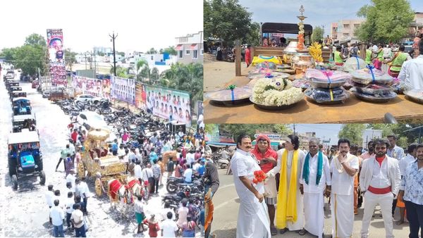 தாய் மாமன்னா சும்மாவா? சும்மா ஊரையே மிரட்டி விட்டாப்ள! வண்டி வண்டியாக சீர்வரிசை.. வாயடைத்த சொந்தம்!