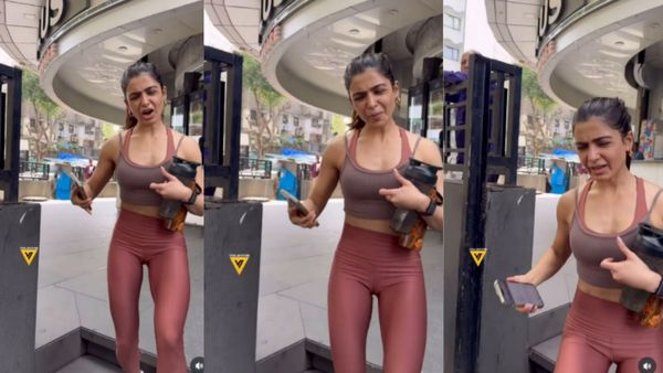 வியர்க்க விறுவிறுக்க சமந்தா.. கிஸ்க் கிஸ்க் சத்தத்தால் செம கோபம்! என்னப்பா நீங்க இப்படி பன்றீங்களே!