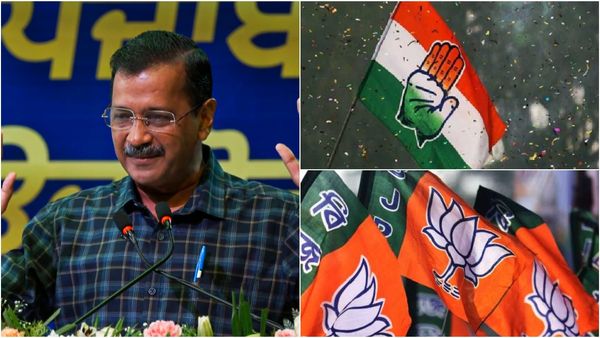 பஞ்சாபில் கூட திணறிய காங்கிரஸ்.. எகிறி அடித்த ஆம் ஆத்மி! அப்போ பாஜக எங்கே? இனிமேல் இப்படிதானா!