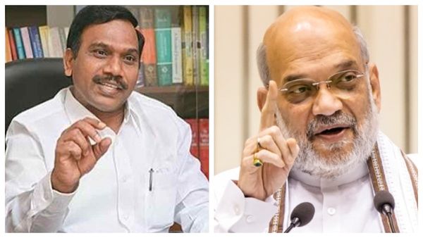 அமித்ஷாவை பார்த்தால் திமுகவுக்கு ஏன் ஷாக்?.. பாஜகவைப் பார்த்தால் சிரிப்புதான் வருது - கலாய்த்த ராசா