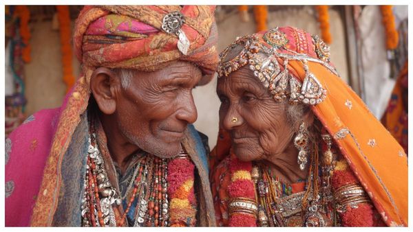 70 வருடம் லிவிங் உறவு.. 90 வயது காதல் ஜோடிக்கு திருமணம்.. இப்படியும் ஒரு கிராமமா?