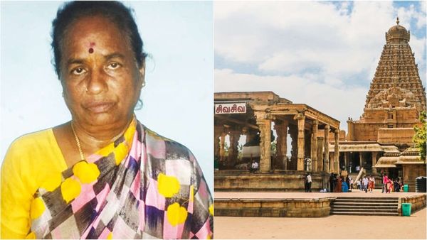 தஞ்சை பெரிய கோவிலில் மாட்டிக்கொண்ட இந்திரா.. ஆடிப்போன ஊழியர்கள்.. சிக்கியது எப்படி?