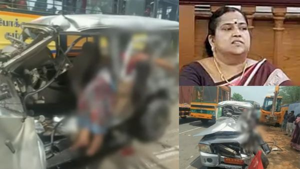 திருச்சி அருகே கொடூர விபத்து.. முசிறி வருவாய் கோட்டாட்சியர் சம்பவ இடத்திலேயே உயிரிழப்பு