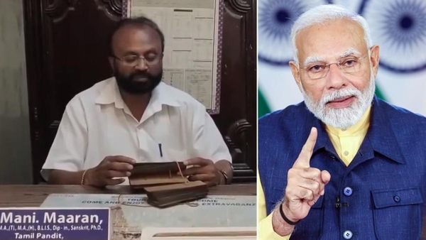 தஞ்சை மணிமாறனை புகழ்ந்த பிரதமர் மோடி.. ஞான பாரதம் இயக்கம் உருவாக காரணமே இவர்தானாம்! யார் இவர்?