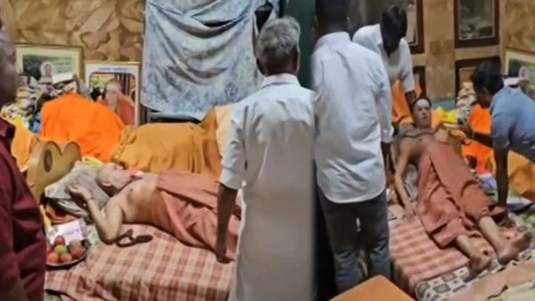 மதுரை ஆதீனத்திடம் சைபர் கிரைம் போலீசார் 1 மணி நேரமாக விசாரணை.. படுத்துக்கொண்டே பதில் சொன்ன ஆதீனம்!