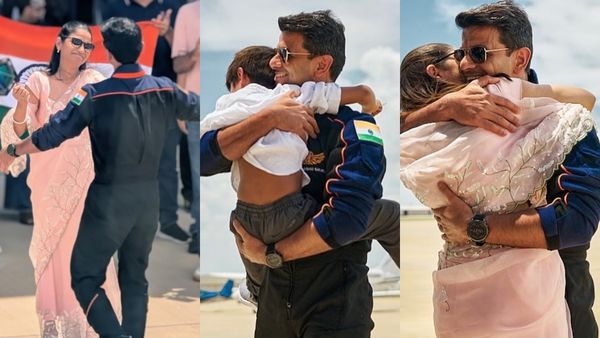 விண்ணில் இருந்து பூமிக்கு வந்த சுபான்ஷு சுக்லா! மனைவி, மகனை வாரி அணைத்து! காம்னாவின் சர்ப்ரைஸ்!