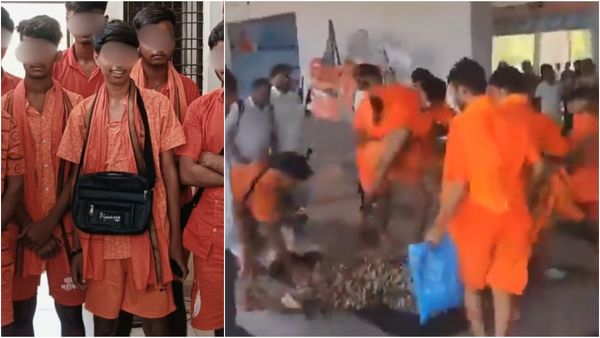 பல்லிளிக்கும் தேச பக்தி.. CRPF வீரரை புரட்டிய எடுத்த காவி உடையில் வந்த பக்தர்கள்! உ.பியில் ஷாக்