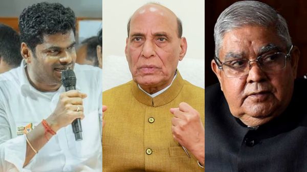 மில்லியன் டாலர் கேள்வி! அடிபட்ட அண்ணாமலை, ராஜ்நாத் பெயர்! குடியரசு துணைத் தலைவர் தன்கர் ராஜினாமா ஏன்