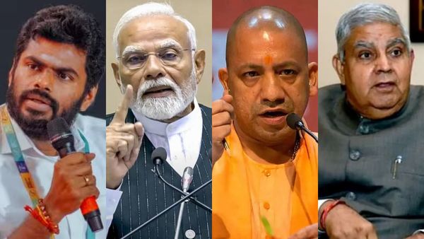 அண்ணாமலை - மோடி - யோகி.. எழுந்த சந்தேகம்! தன்கரின் திடீர் ராஜினாமா.. மொத்த நாட்டையே உலுக்கிடுச்சே!