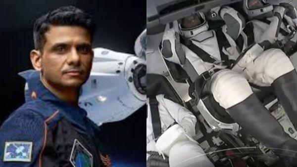 மணிக்கு 27,000 கி.மீ வேகத்தில் பூமிக்குள் நுழையும் சுபான்ஷு சுக்லா! எப்போது தரையிறங்குகிறார்?
