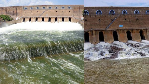செழிக்கும் வளம்.. ஒரே ஆண்டில் மூன்றாவது முறையாக நிரம்பிய மேட்டூர் அணை.. பொங்கி வரும் காவிரி!