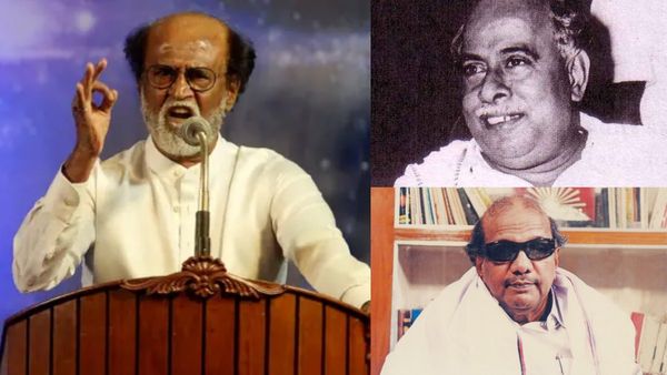 1962ல் அண்ணா தோற்றார்; கருணாநிதி வென்றார்.. ஏன் தெரியுமா? ரஜினிகாந்த் சொன்ன காரணம்!