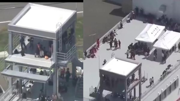 சுனாமியில் தப்பிக்க ஜப்பான் மக்கள் செய்றதை பாருங்க.. மலையை நோக்கி ஓட்டம் - போக்குவரத்து நெரிசல்