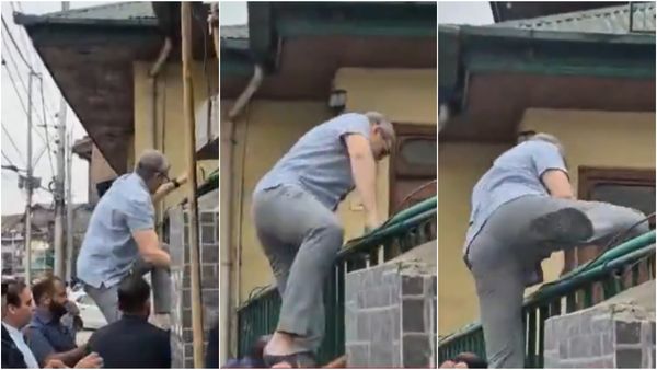 போலீஸ் தடுத்தும் விடவில்லை.. திடீரென சுவர் ஏறி குதித்து மயானத்திற்கு போன காஷ்மீர் முதல்வர்! என்ன காரணம்