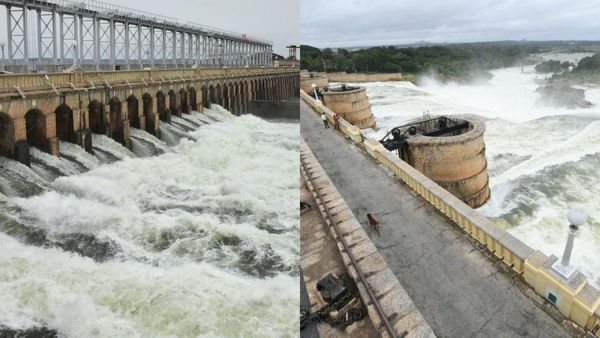 வழிந்தோடும் கேஆர்எஸ் அணை! கபினியை கேட்கவே வேண்டாம்! தமிழகத்திற்கு நான்-ஸ்டாப்பாக வரும் காவிரி