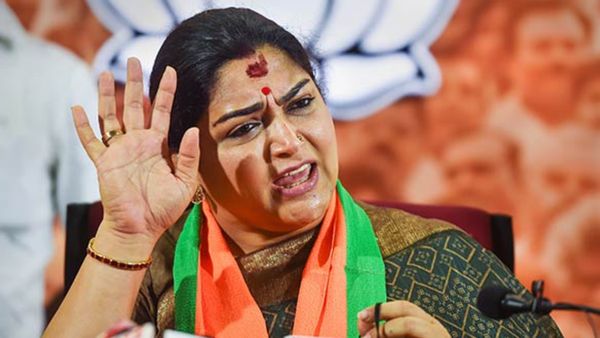 தமிழக பாஜகவின் துணைத் தலைவரான நடிகை குஷ்பு.. நயினார் நாகேந்திரன் வெளியிட்ட அறிவிப்பு!