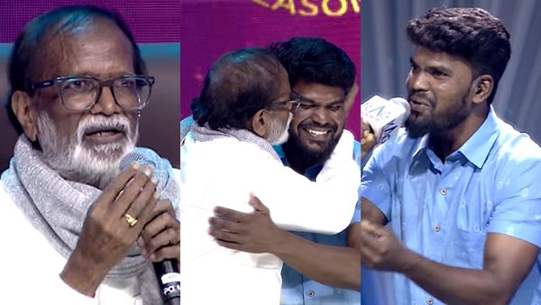 சரிகமப செந்தமிழனுக்கு கங்கை அமரன் கொடுத்த பெரிய வாய்ப்பு! காலிலே விழுந்துட்டாரே.. நெகிழ்ந்த அரங்கம்